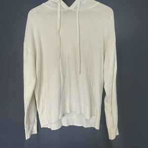 Cream Hooded Sweater
